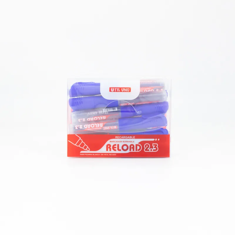 Marcador pizarra recargable por 12 und - Imagen 3