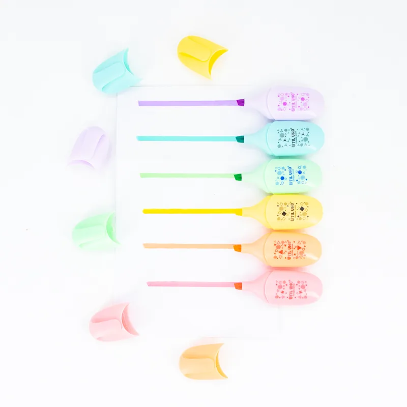 Resaltador mini pastel x6 und - Imagen 3