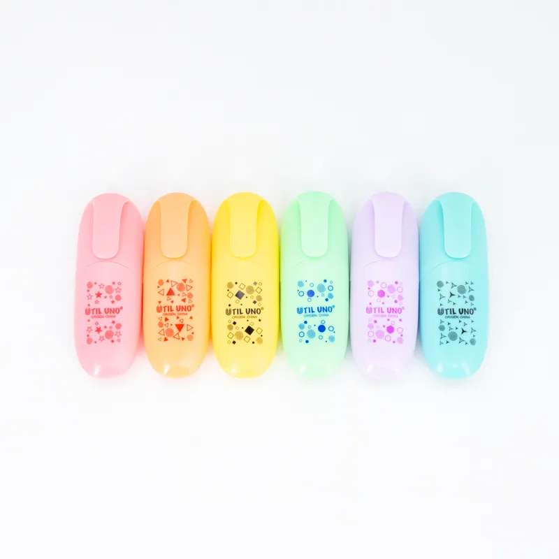 Resaltador mini pastel x6 und - Imagen 2