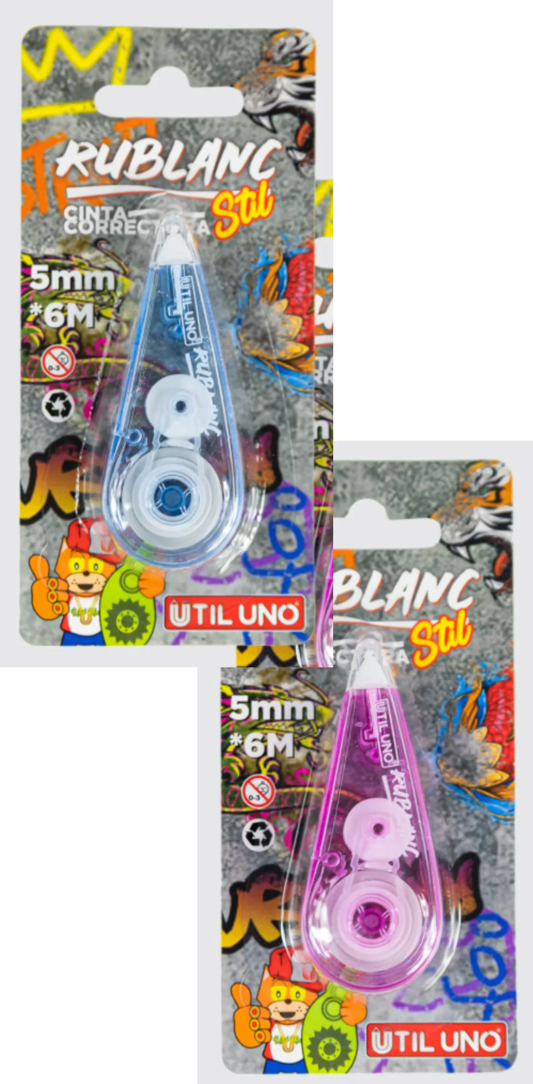 Cinta correctora 5mm x 8m RUBLANC STIL - Imagen 2