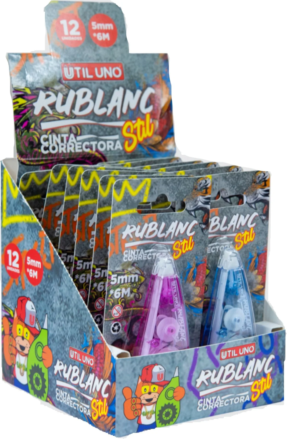 Cinta correctora 5mm x 8m RUBLANC STIL - Imagen 3