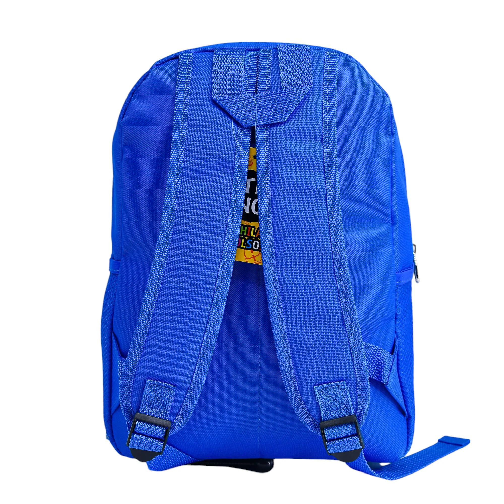 Mochila Infantil de Pvc y Cordura Avión Azul - Imagen 2