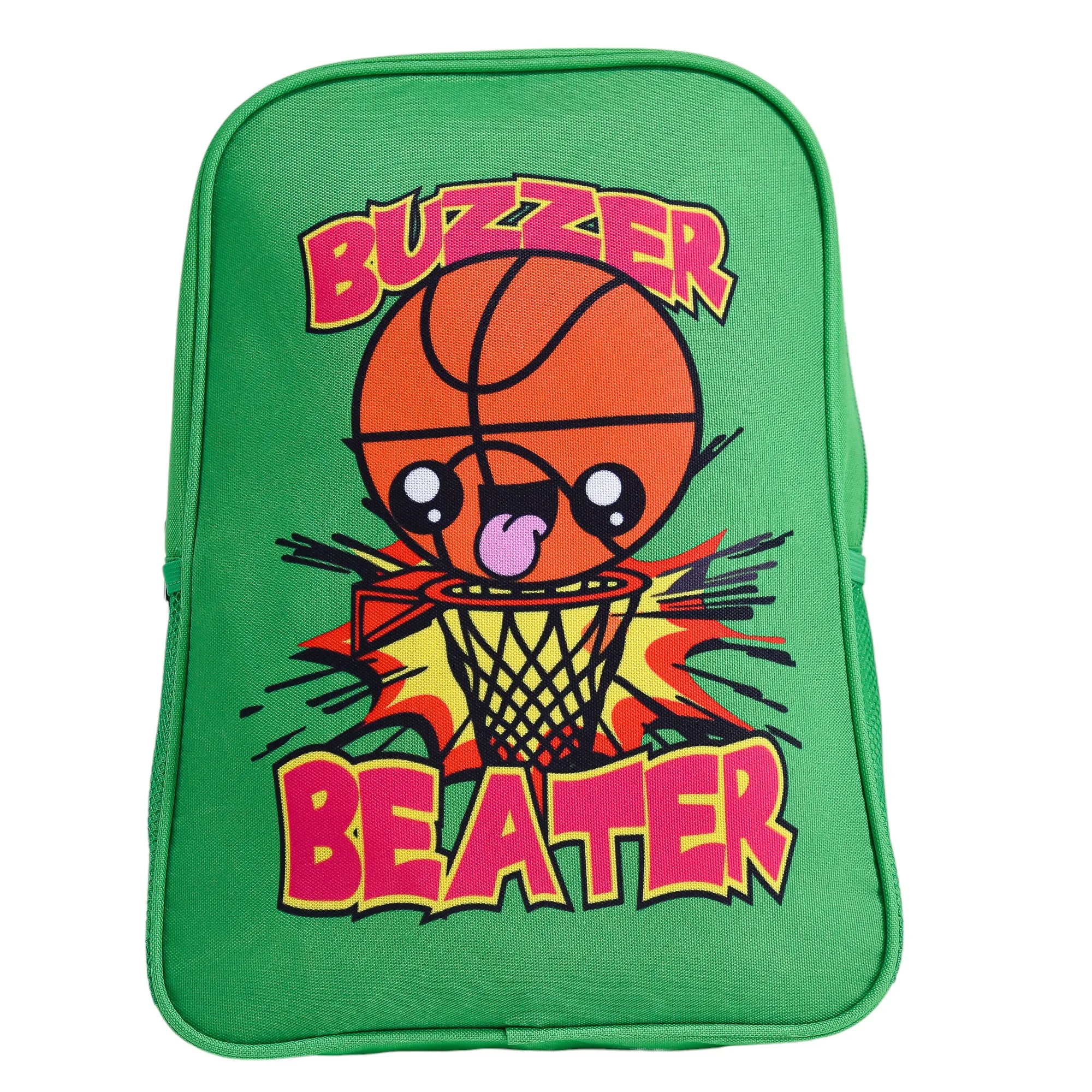Mochila Infantil de Pvc y Cordura Basket Verde