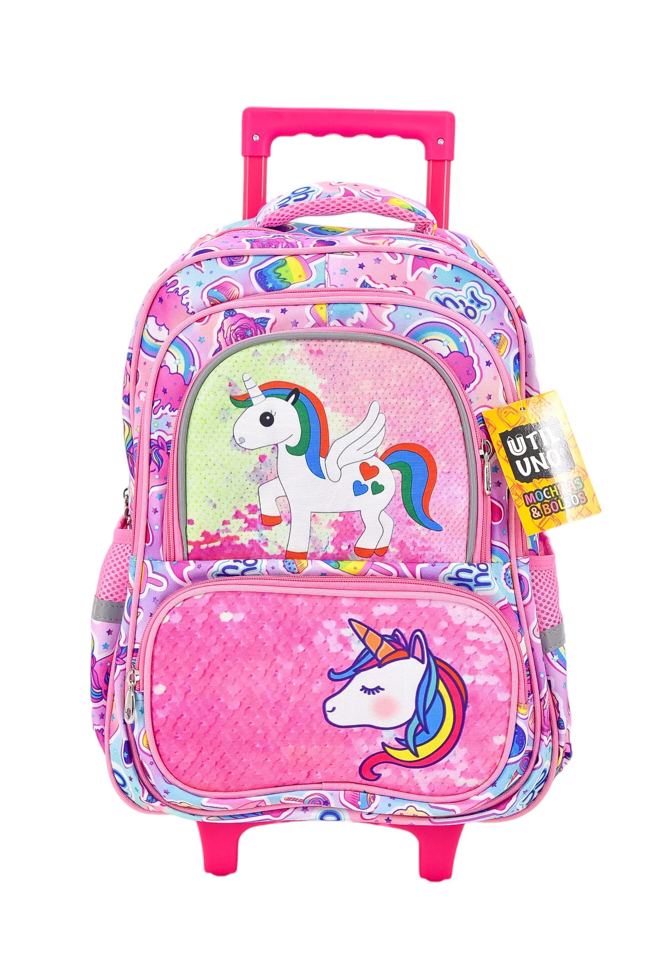 MOCHILA CARRITO UNICORNIO