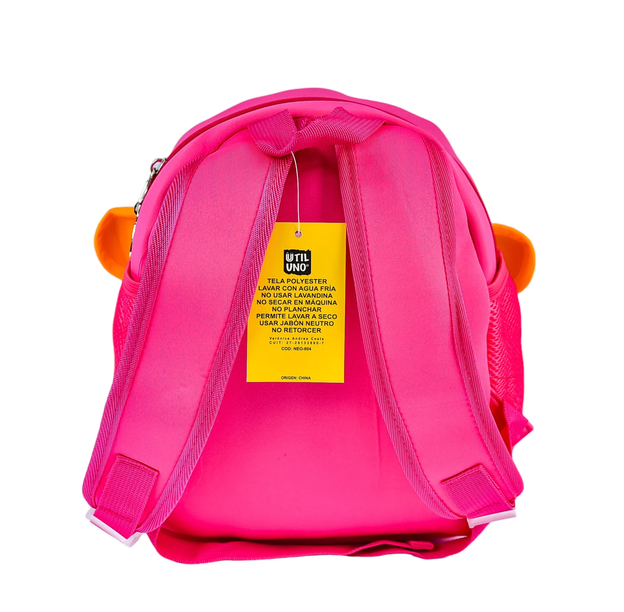 Mochila Infantil Pollito Rosa 6.8 Litros - Imagen 2