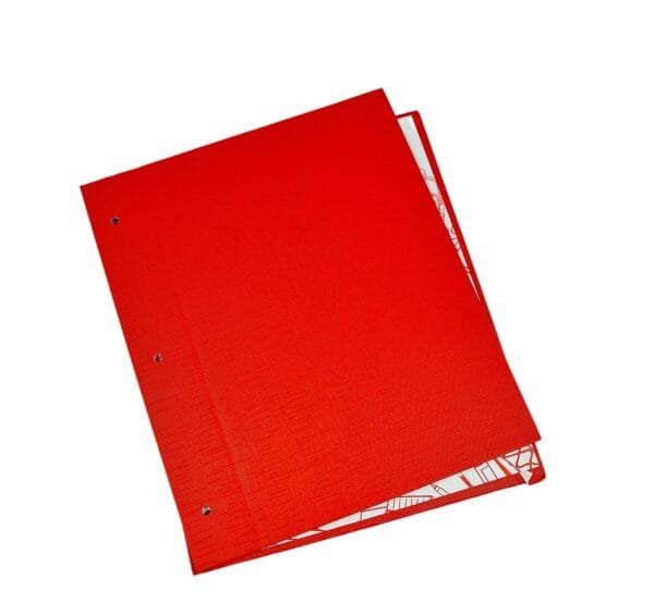CARPETA DOS TAPAS FORRADA EN PVC N°3