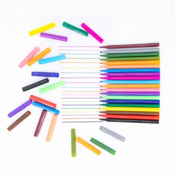MARCADORES DE COLORES LARGOS CLASICOS X 20 UND - Imagen 2