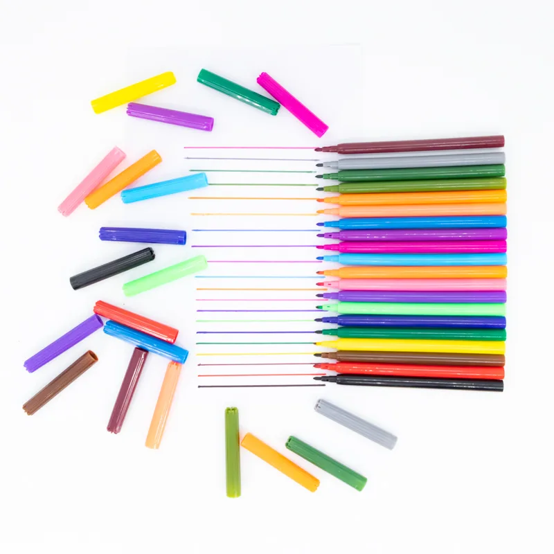 Marcadores de colores largos clásicos por 20 und - Imagen 2