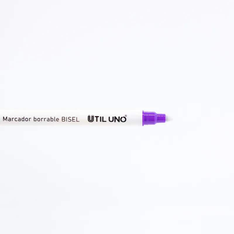 Marcadores de colores borrables punta biselada por 12 und - Imagen 3