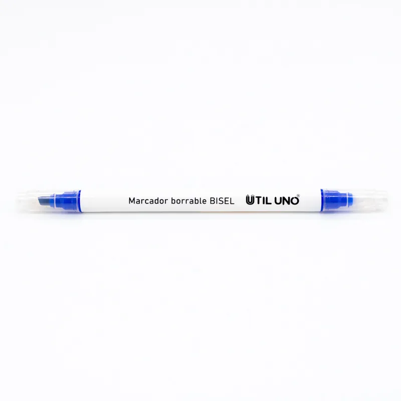 Marcadores de colores borrables punta biselada por 12 und - Imagen 5
