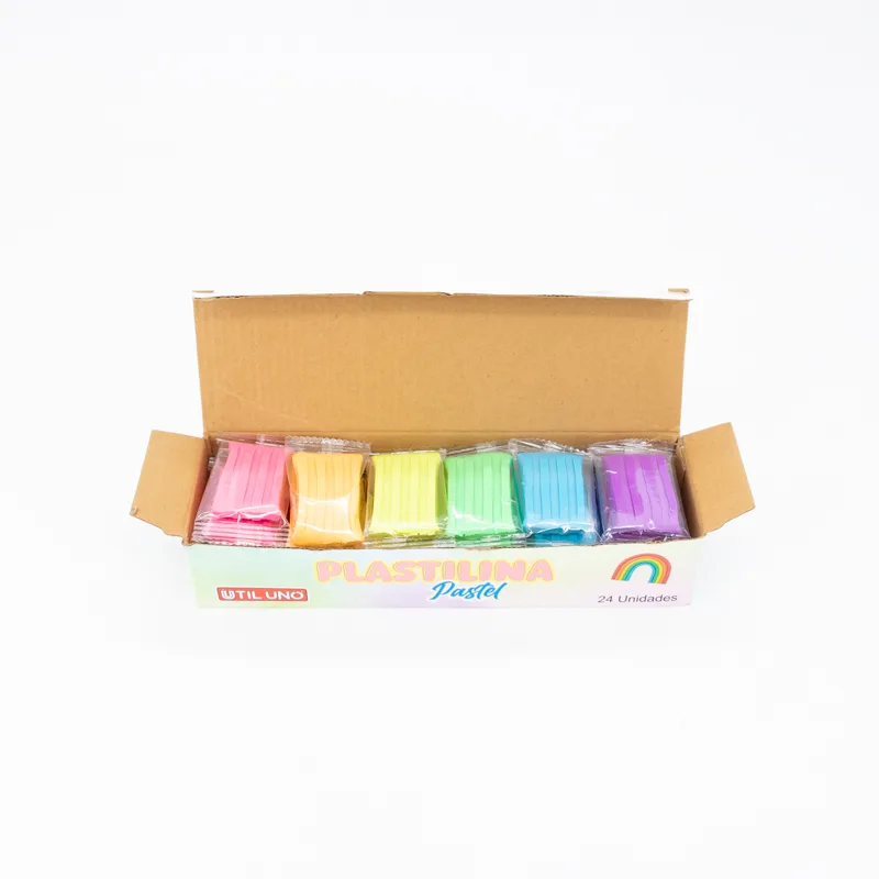 Plastilina de colores Pasteles x24 und - Imagen 2