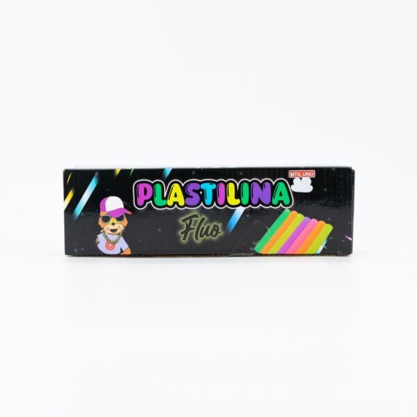 PLASTILINA DE COLORES FLUO x24u - Imagen 3